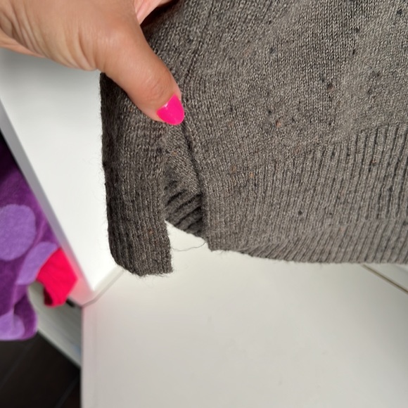 Madewell Green Oversized Knit Tunic Sweater - Picture 4 of 7